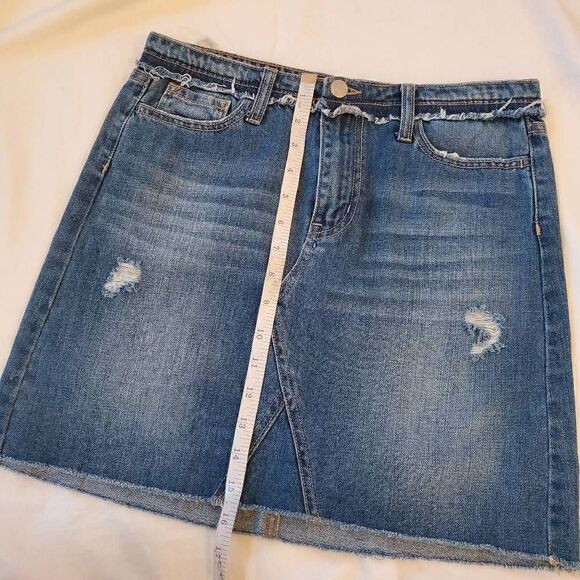 Vervet frayed jean skirt 27 - Picture 8 of 9